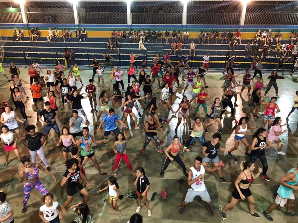 Aulão de Zumba.